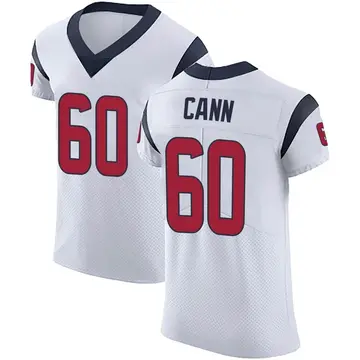 Nike A.J. Cann Men's Elite Houston Texans White Vapor Untouchable Jersey