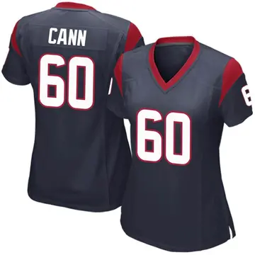 Nike A.J. Cann Women's Game Houston Texans Navy Blue Team Color Jersey