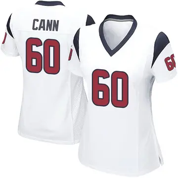 Nike A.J. Cann Women's Game Houston Texans White Jersey