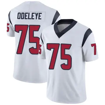 Nike Adedayo Odeleye Men's Limited Houston Texans White Vapor Untouchable Jersey