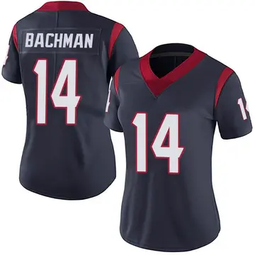 Nike Alex Bachman Women's Limited Houston Texans Navy Blue Team Color Vapor Untouchable Jersey