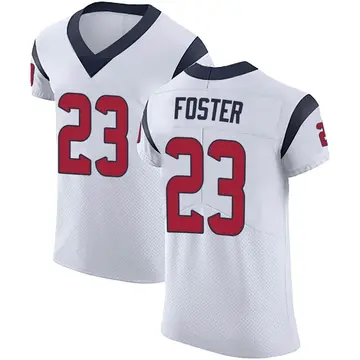 Nike Arian Foster Men's Elite Houston Texans White Vapor Untouchable Jersey