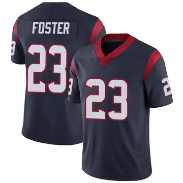 Nike Arian Foster Men's Limited Houston Texans Navy Blue Team Color Vapor Untouchable Jersey