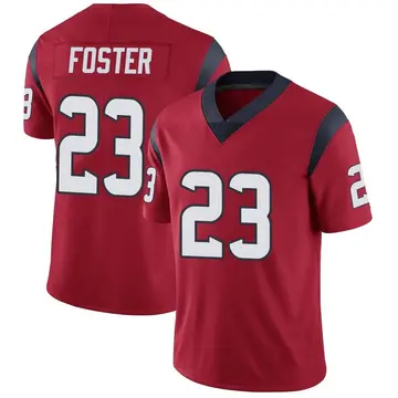 Nike Arian Foster Men's Limited Houston Texans Red Alternate Vapor Untouchable Jersey