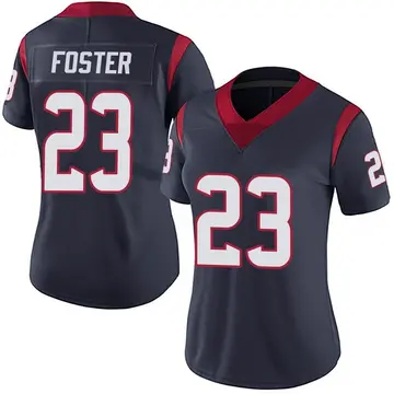 Nike Arian Foster Women's Limited Houston Texans Navy Blue Team Color Vapor Untouchable Jersey