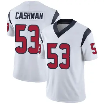 Nike Blake Cashman Men's Limited Houston Texans White Vapor Untouchable Jersey