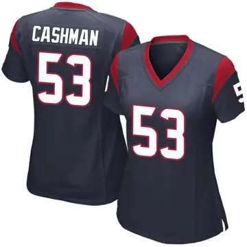 Nike Blake Cashman Women's Game Houston Texans Navy Blue Team Color Jersey