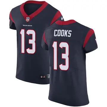 Nike Brandin Cooks Men's Elite Houston Texans Navy Blue Team Color Vapor Untouchable Jersey