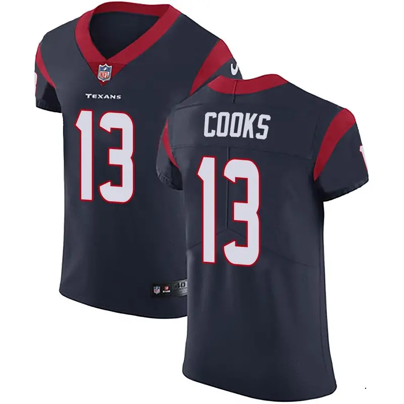 Nike Brandin Cooks Men's Elite Houston Texans Navy Blue Team Color Vapor Untouchable Jersey