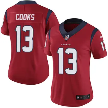 Nike Brandin Cooks Women's Limited Houston Texans Red Alternate Vapor Untouchable Jersey