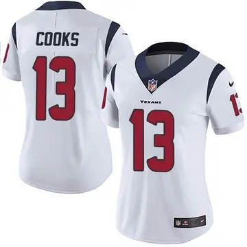 Nike Brandin Cooks Women's Limited Houston Texans White Vapor Untouchable Jersey