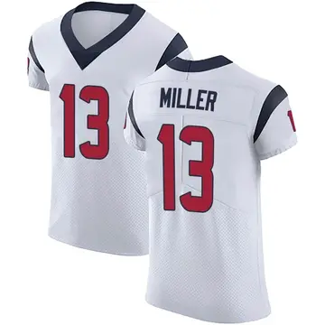 Nike Braxton Miller Men's Elite Houston Texans White Vapor Untouchable Jersey