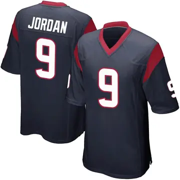 Nike Brevin Jordan Men's Game Houston Texans Navy Blue Team Color Jersey