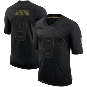 Nike Brevin Jordan Men's Limited Houston Texans Black 2020 Salute To Service Jersey