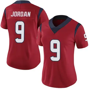 Nike Brevin Jordan Women's Limited Houston Texans Red Alternate Vapor Untouchable Jersey