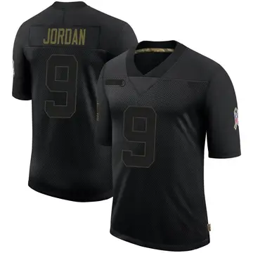 Nike Brevin Jordan Youth Limited Houston Texans Black 2020 Salute To Service Jersey