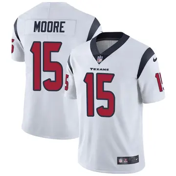 Nike Chris Moore Men's Limited Houston Texans White Vapor Untouchable Jersey