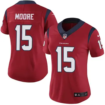 Nike Chris Moore Women's Limited Houston Texans Red Alternate Vapor Untouchable Jersey
