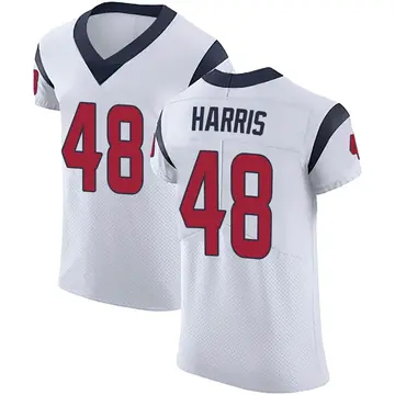 Nike Christian Harris Men's Elite Houston Texans White Vapor Untouchable Jersey
