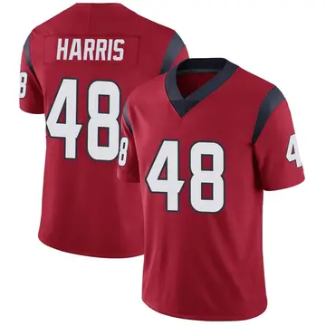 Nike Christian Harris Men's Limited Houston Texans Red Alternate Vapor Untouchable Jersey