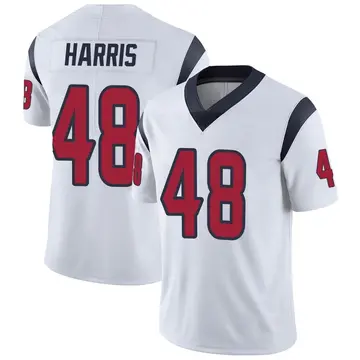 Nike Christian Harris Men's Limited Houston Texans White Vapor Untouchable Jersey