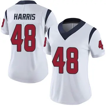 Nike Christian Harris Women's Limited Houston Texans White Vapor Untouchable Jersey