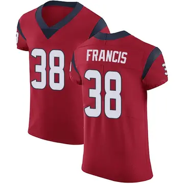 Nike Cobi Francis Men's Elite Houston Texans Red Alternate Vapor Untouchable Jersey