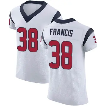 Nike Cobi Francis Men's Elite Houston Texans White Vapor Untouchable Jersey