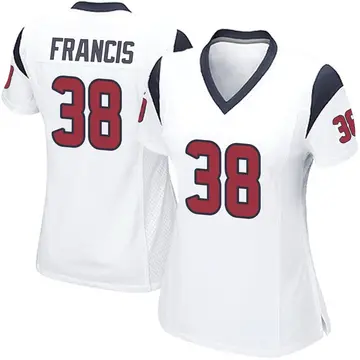 Nike Cobi Francis Women's Game Houston Texans White Jersey