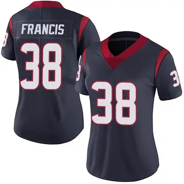 Nike Cobi Francis Women's Limited Houston Texans Navy Blue Team Color Vapor Untouchable Jersey