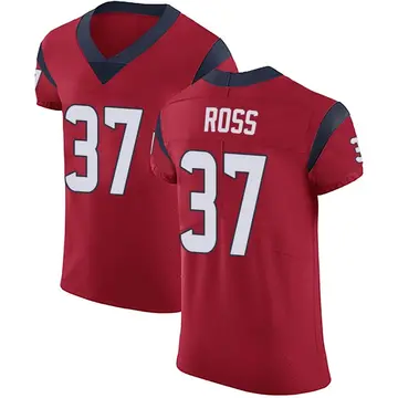 Nike D'Angelo Ross Men's Elite Houston Texans Red Alternate Vapor Untouchable Jersey