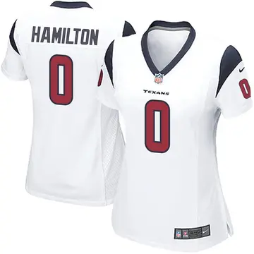 Nike DaeSean Hamilton Women's Game Houston Texans White Jersey