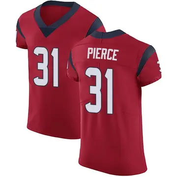 Nike Dameon Pierce Men's Elite Houston Texans Red Alternate Vapor Untouchable Jersey
