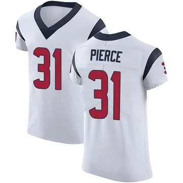 Nike Dameon Pierce Men's Elite Houston Texans White Vapor Untouchable Jersey