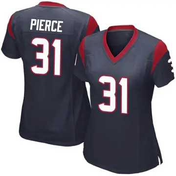 Nike Dameon Pierce Women's Game Houston Texans Navy Blue Team Color Jersey