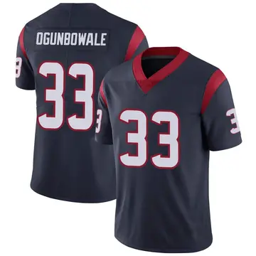 Nike Dare Ogunbowale Men's Limited Houston Texans Navy Blue Team Color Vapor Untouchable Jersey
