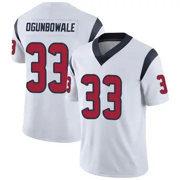 Nike Dare Ogunbowale Men's Limited Houston Texans White Vapor Untouchable Jersey