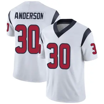 Nike Darius Anderson Men's Limited Houston Texans White Vapor Untouchable Jersey