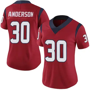 Nike Darius Anderson Women's Limited Houston Texans Red Alternate Vapor Untouchable Jersey