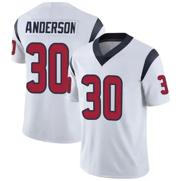Nike Darius Anderson Youth Limited Houston Texans White Vapor Untouchable Jersey