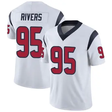 Nike Derek Rivers Youth Limited Houston Texans White Vapor Untouchable Jersey