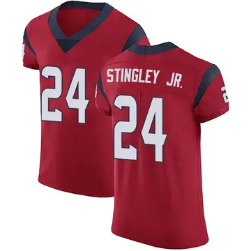 Nike Derek Stingley Jr. Men's Elite Houston Texans Red Alternate Vapor Untouchable Jersey