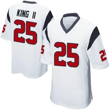 Nike Desmond King II Men's Game Houston Texans White Jersey