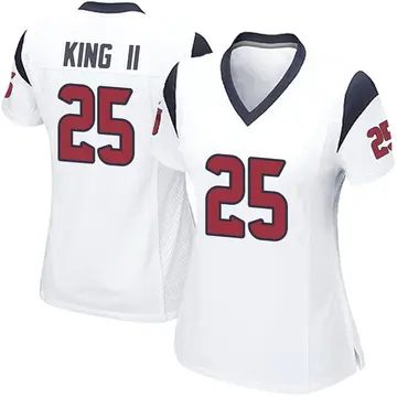Nike Desmond King II Women's Game Houston Texans White Jersey