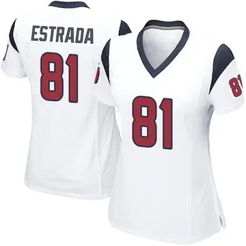 Nike Drew Estrada Women's Game Houston Texans White Jersey