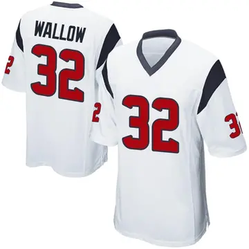 Nike Garret Wallow Men's Game Houston Texans White Jersey