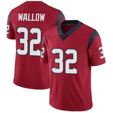 Nike Garret Wallow Men's Limited Houston Texans Red Alternate Vapor Untouchable Jersey