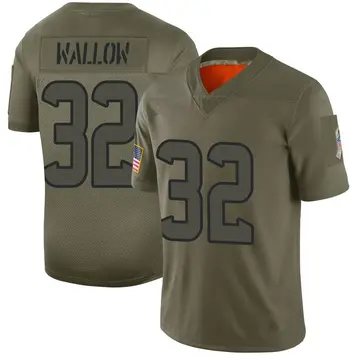 Nike Garret Wallow Youth Limited Houston Texans Camo 2019 Salute to Service Jersey