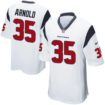 Nike Grayland Arnold Men's Game Houston Texans White Jersey