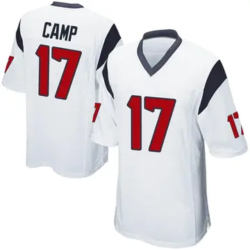 Nike Jalen Camp Men's Game Houston Texans White Jersey